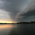 Storm front rolling in